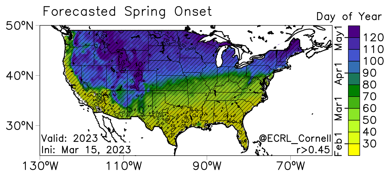 Spring Forecast Statement Spring Onset forecasting